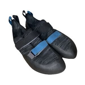 Black Diamond Momentum Mens 14 Rock Climbing Shoes Bouldering Black Blue Outdoor